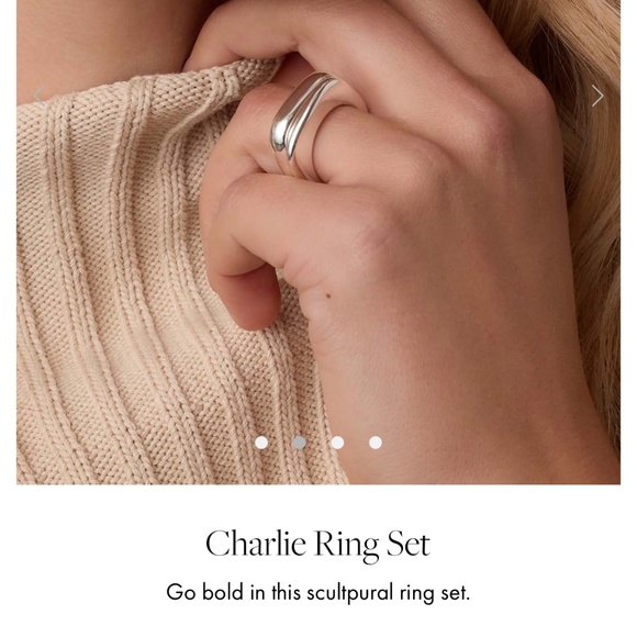 Gorjana Charlie ring set - Picture 1 of 6